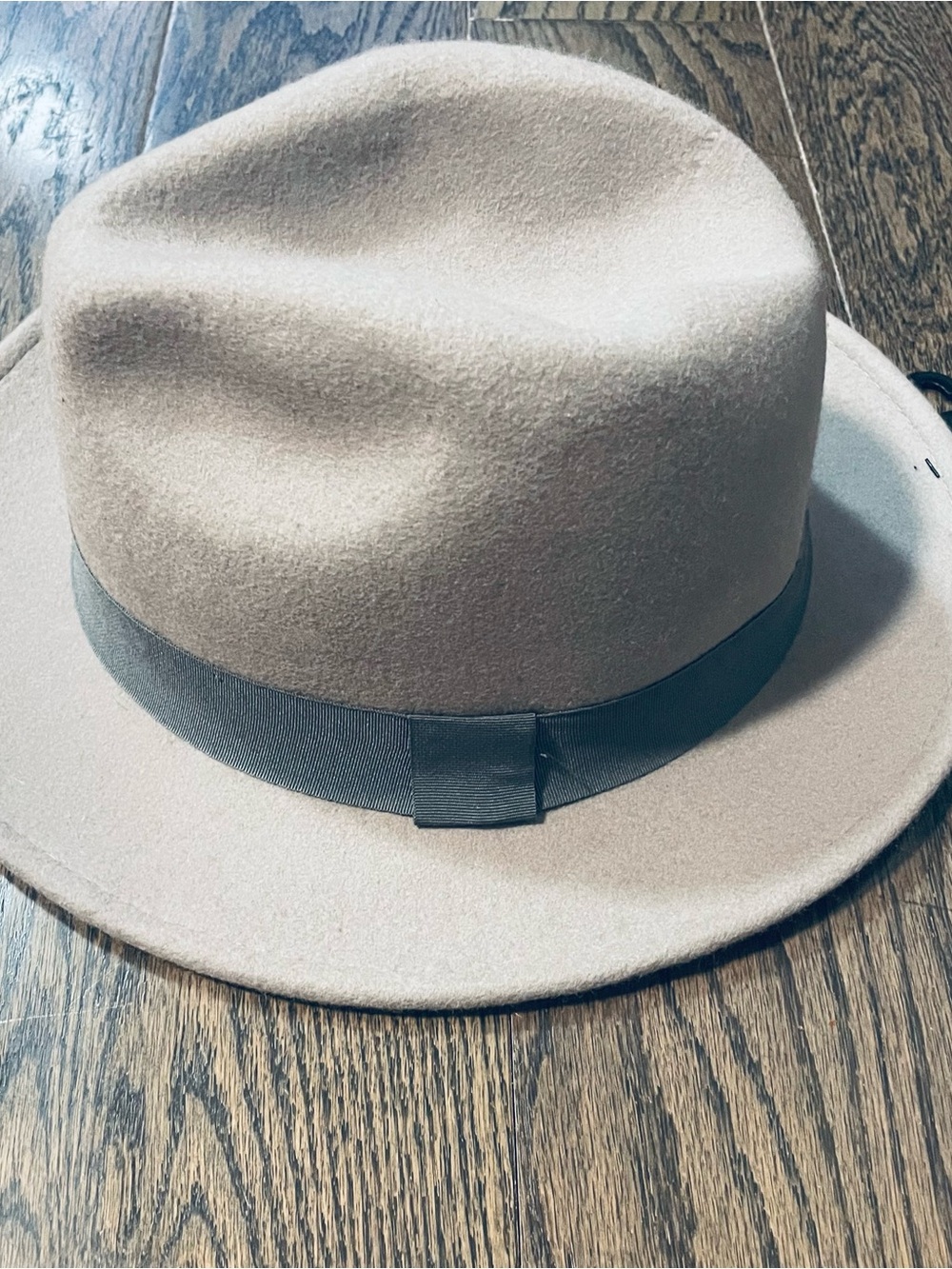 H&M Light Grey Felt Fedora